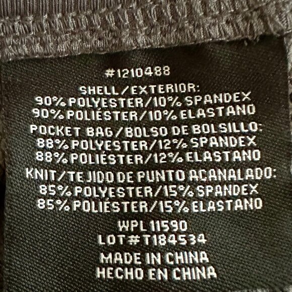 New 32 Degrees Cool Women's Comfort Pants Size L Gray Pull On Ankle Length Soft - Picture 8 of 12